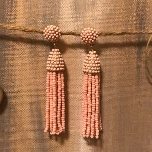 Bauble bar beaded tassel earrings